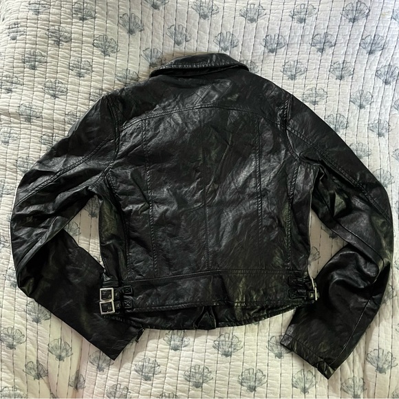 L2 Faux Leather Jacket - Picture 3 of 12